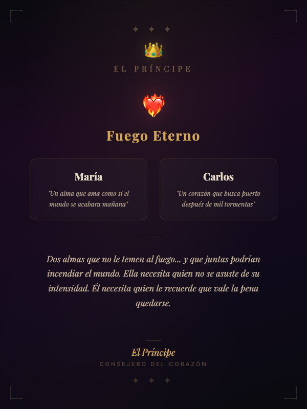 Carta de Match de El Príncipe
